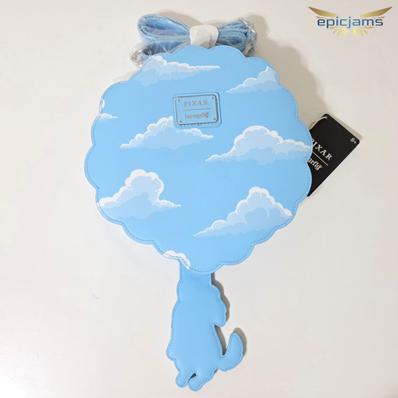 Loungefly Disney Pixar Up Dug Dog Balloons Crossbody Blue Bag New - Picture 2 of 5